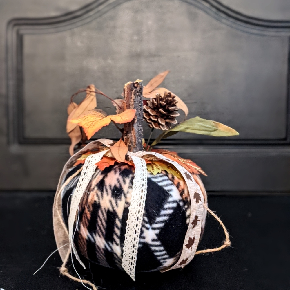 Hand crafted decorative pumpkins
